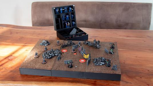 OUTPLAYED Gamebox Base Set incl. Terrain, Divider and Topplate