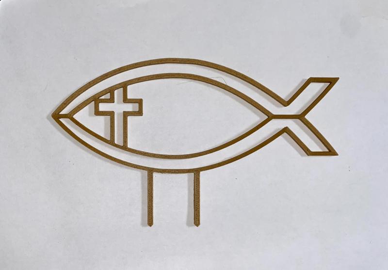 cake topper or decoration for a christian occasion/confirmation/communion