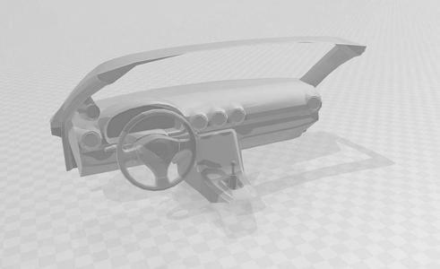 DASHBOARD NISSAN S15 SADS RC DRIFT 1/10