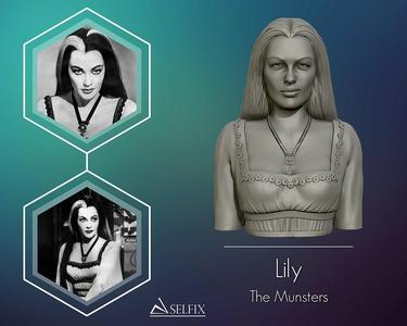 Lily from the munsters 3D print model