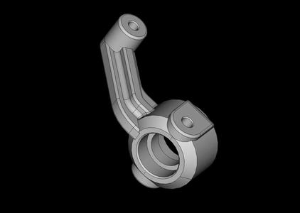 ECX234000 Caster Block, Steer Block, RR Hub