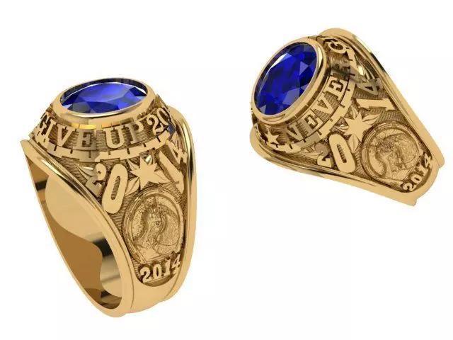 Irresistible Charm of American Style Men Rings