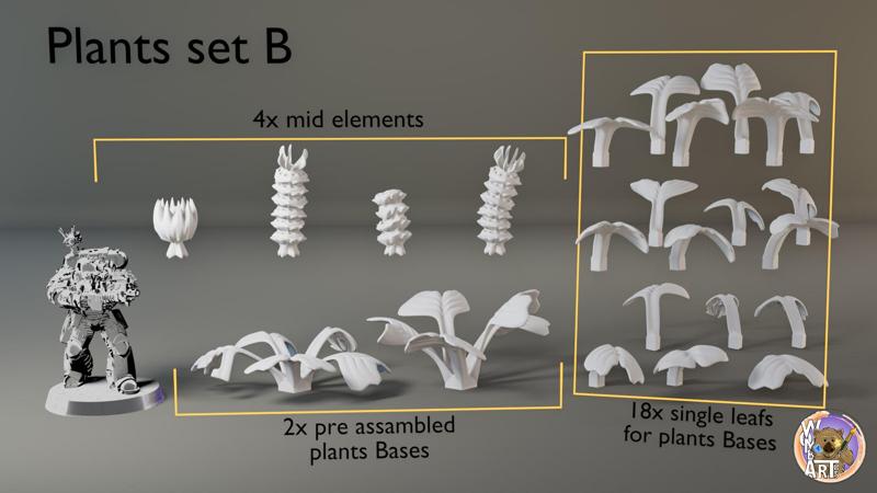 Modular Plants set B