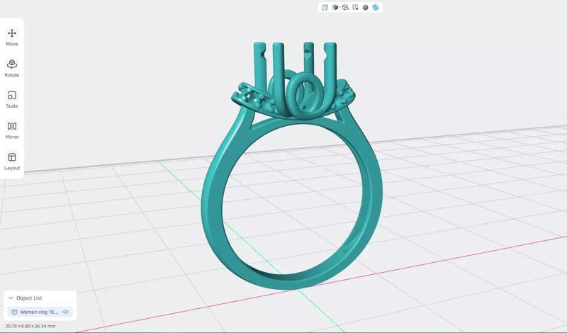 Love Ring for Women 180