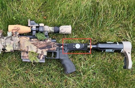 Sniper HPA Buttstock Adapter MR Regulator