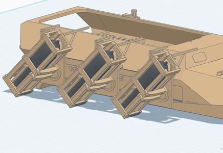 Stuka on foot Wurfkoerper 40 Add On Torro halftrack