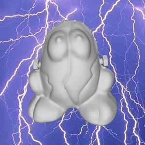 Franken Eggy (custom modelled gogos crazy bones)