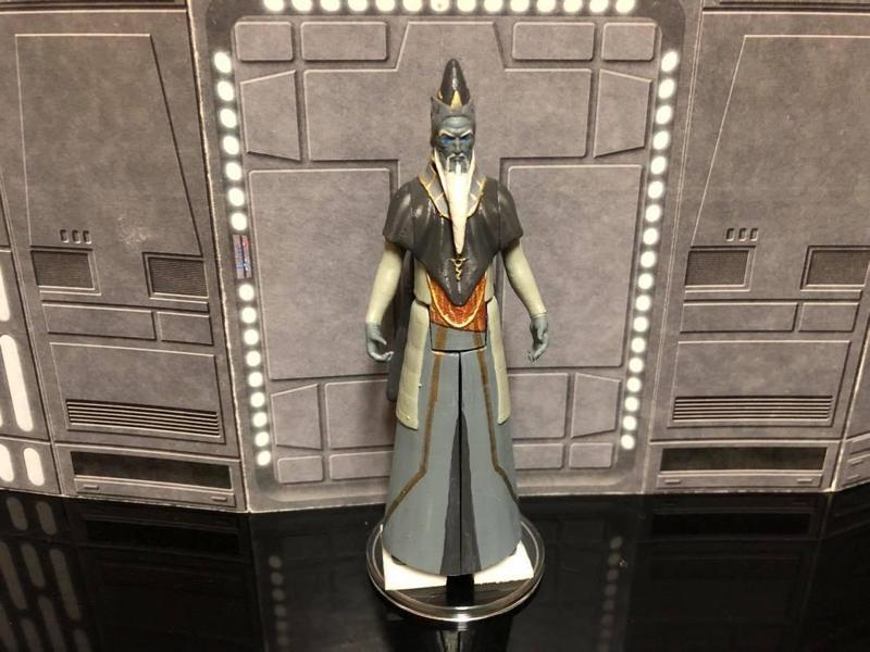 STAR WARS THE ONES, THE FATHER CUSTOM VINTAGE ACTION FIGURE, THE CLONE WARS ANIMATED, 3.75", 6", COMIC BOOK, JEDI, SITH, 5 POA, 1/18, 1/6