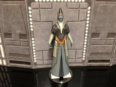 STAR WARS THE ONES, THE FATHER CUSTOM VINTAGE ACTION FIGURE, THE CLONE WARS ANIMATED, 3.75", 6", COMIC BOOK, JEDI, SITH, 5 POA, 1/18, 1/6