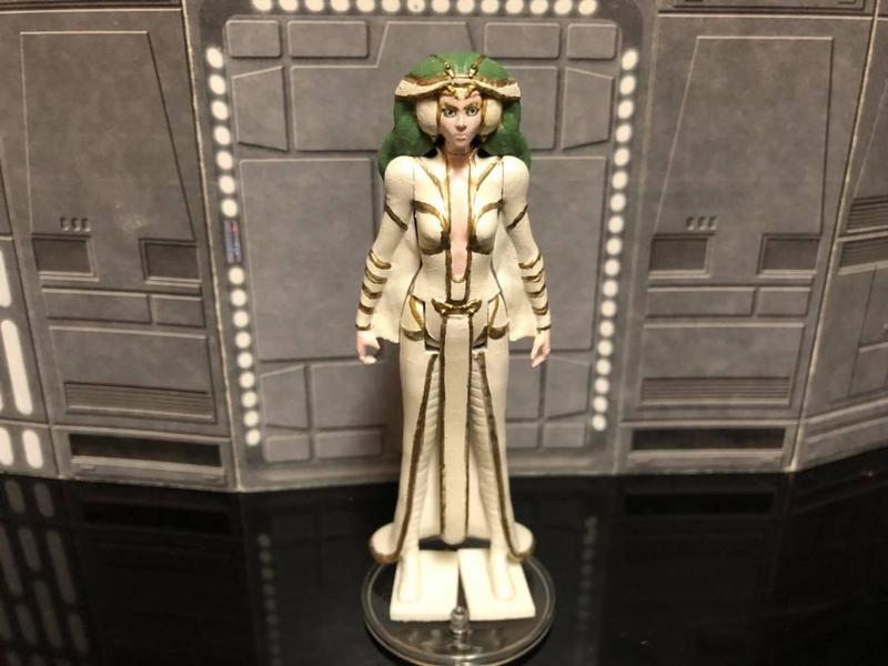 STAR WARS THE ONES, THE DAUGHTER CUSTOM VINTAGE ACTION FIGURE, THE CLONE WARS ANIMATED, 3.75", 6", COMIC BOOK, JEDI, SITH, 5 POA, 1/18, 1/6