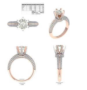 Uniq Solitary Ring with Daimond