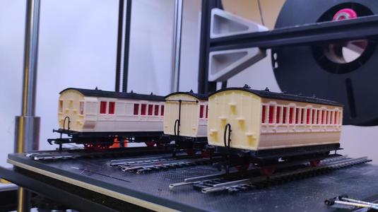 OO (1:76,2) 4 Wheel Coach, 3rd Class / Brake Third