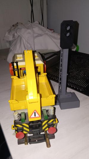 3d Playmobil train LGB traffic light