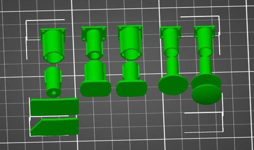 Building kit of a Bumpers scale 1:25 - G