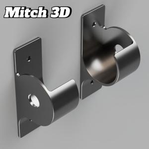 Roll holder wall mount universal length.
