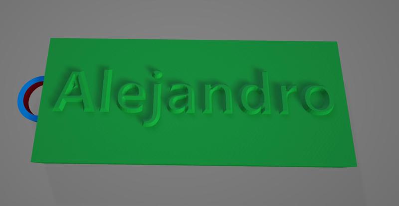 Pack 10 llaveros nombres españoles