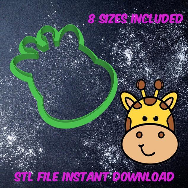 Giraffe cookie cutter