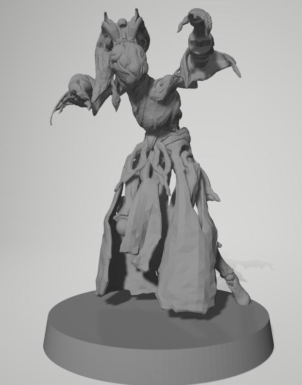 Warframe - Koumei Pose1 Bust