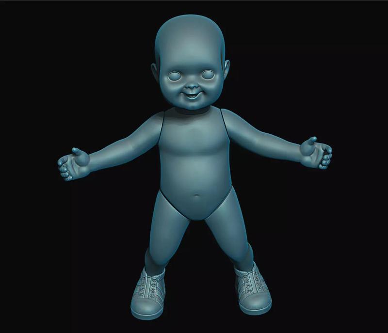 Chucky separated doll 6 Six parts and Boots