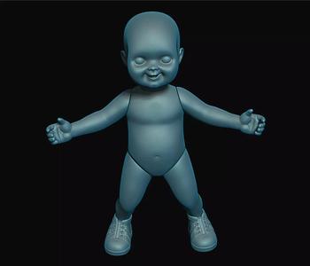 Chucky separated doll 6 Six parts and Boots