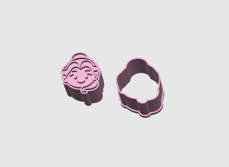 Ejetor Mold Brigadeiro Doces - Princess