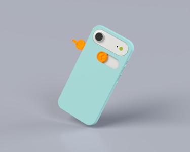 iPhone Air - Sliding Middle Finger Case