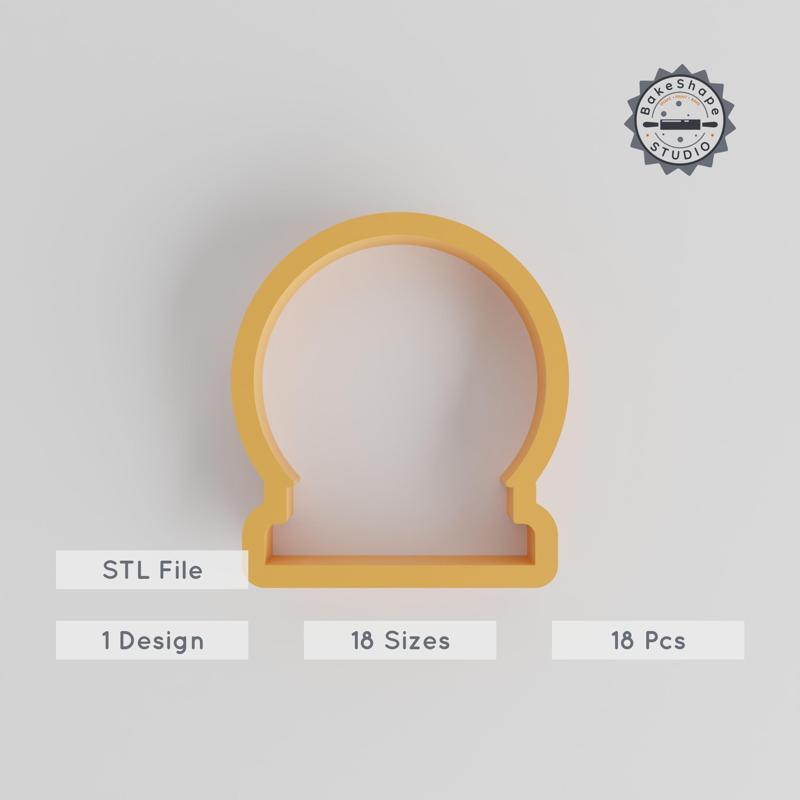 Magic Ball Shape Cutter Set, 18 Pieces, Sizes 0.75"-5.00", Perfect for Cookies, Fondant & Clay