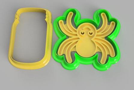 Cookie Cutter Set "Spider & Jar" (3.5")