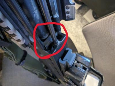 L85A2 Daniel Defence Handguard Spacer to reduce wobble