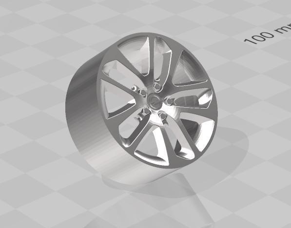 Opel Insignia OEM Wheels for scale model