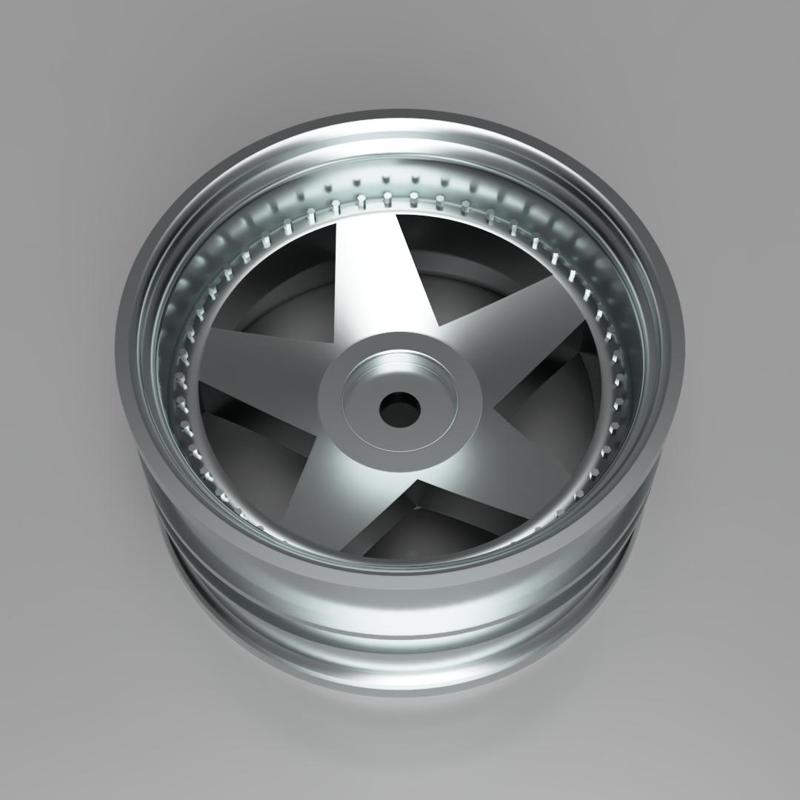 Super$tar RC drift wheel, rally 1/10 scale