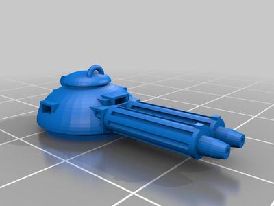Machine Gun Turrets for Gaslands cars