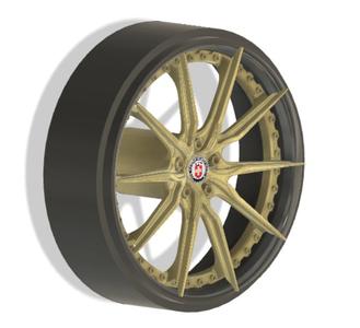 HRE S104SC WHEELS 1/18 1/24