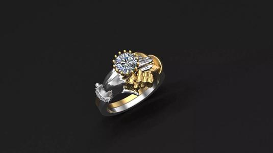 Ring Engaged Hands - Symbol of Love and Commitment