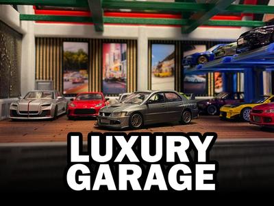 Luxury Garage/Warehouse for 1/64 Scale Models