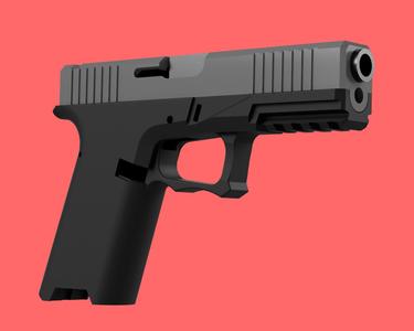 Airsoft G17 Relica, P80 Style Frame