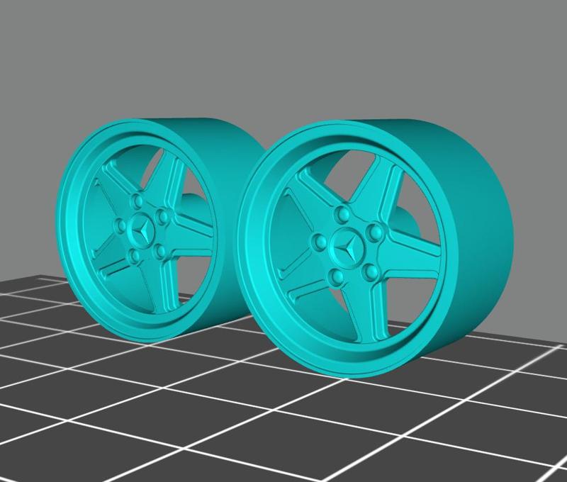 Ronal R9 Penta AMG rims Mercedes