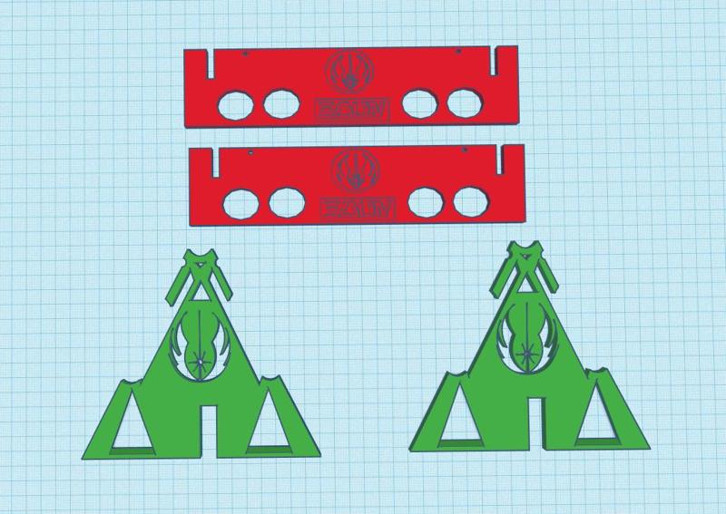 star wars rebel alliance lightsaber stand