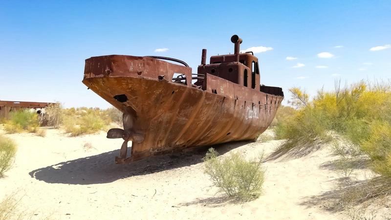 Sand Ship H.E.S. Rusti boi!