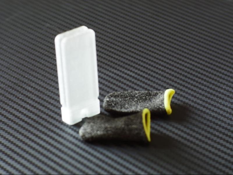 Gaming Finger Sleeve Holder Keychain 