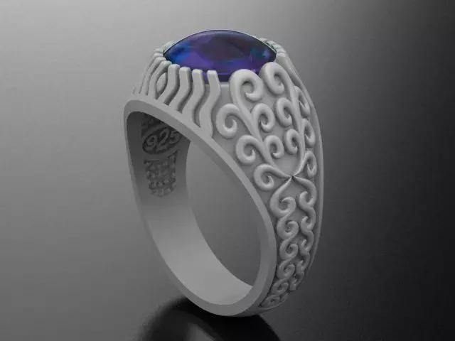 Men Ring 3D print model