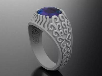 Men Ring 3D print model