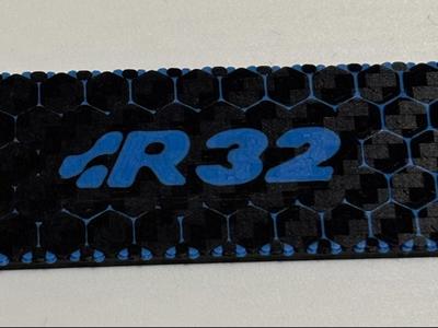 VW R32 Keychain