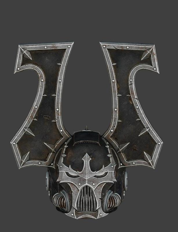 Berserk helmet from khorne space marine of chaos (cosplay)