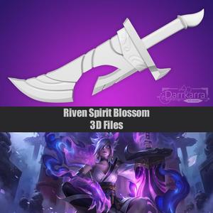Riven Spirit Blossom League of Legends STL file