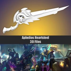 Aphelios Heartsteel Calibrum League of Legends STL files