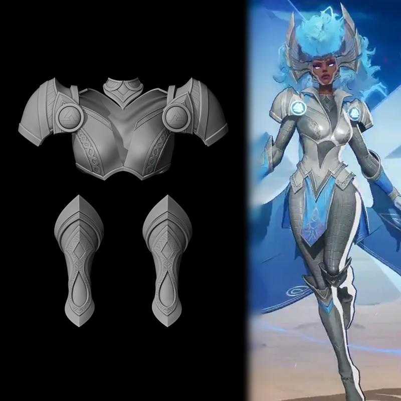 Storm Goddess of Thunder - Armor - Marvel Rivals Cosplay Prop