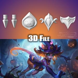 Accessoires Bewitching Neeko League of Legends Fichiers STL