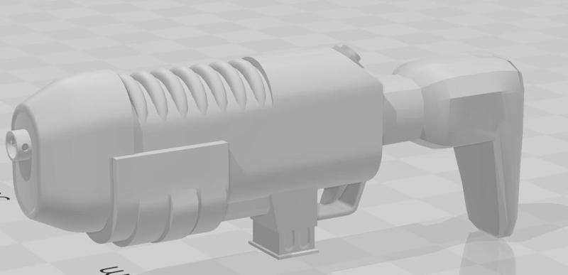Completely Unergonomic Plasma Gun