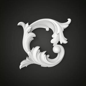 Decorative Scroll 3D print model